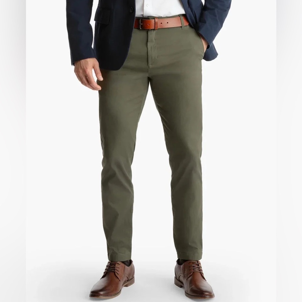 Birddogs pants Alfred Itchcocks Stretch Khaki Green size 30 x 32